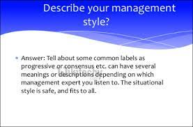 What Management Style Do You Prefer