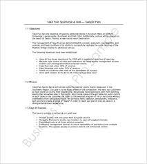 How To Write A Bar Business Plan