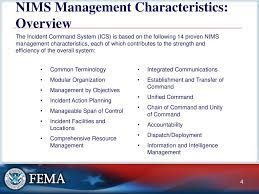 Which Nims Management Characteristic May Include Gathering