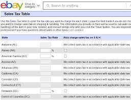 What States Does Ebay Collect Sales Tax 2022