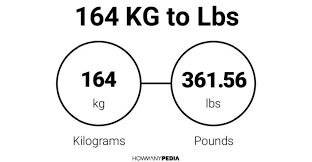 164 kg to lbs