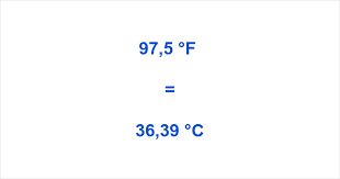 97.5 f to c