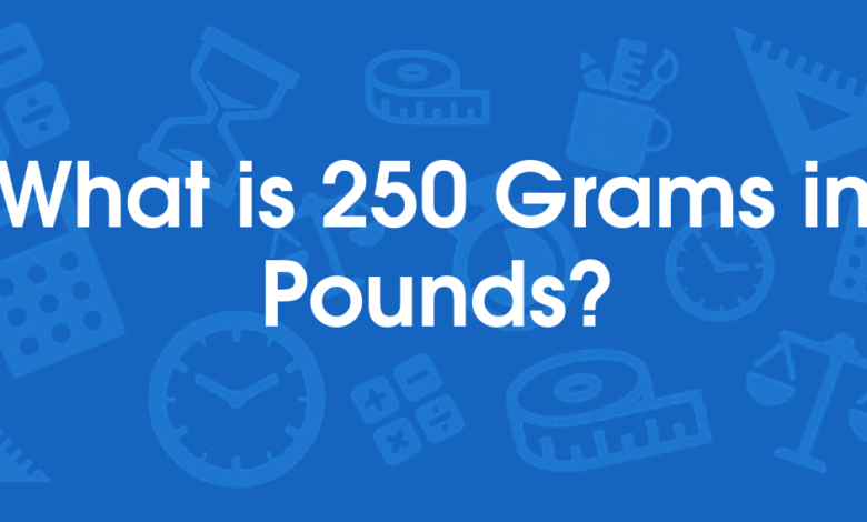 250 grams to pounds