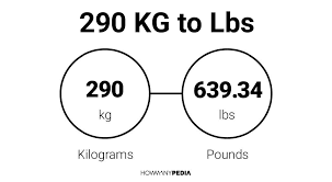 290 kg to lbs